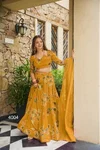 Vallari Vol 4 By Lucaya Crepe Silk Printed Lehenga Choli